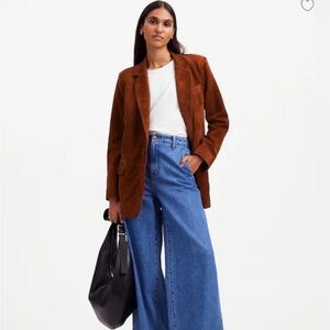 Madewell Suede Blazer